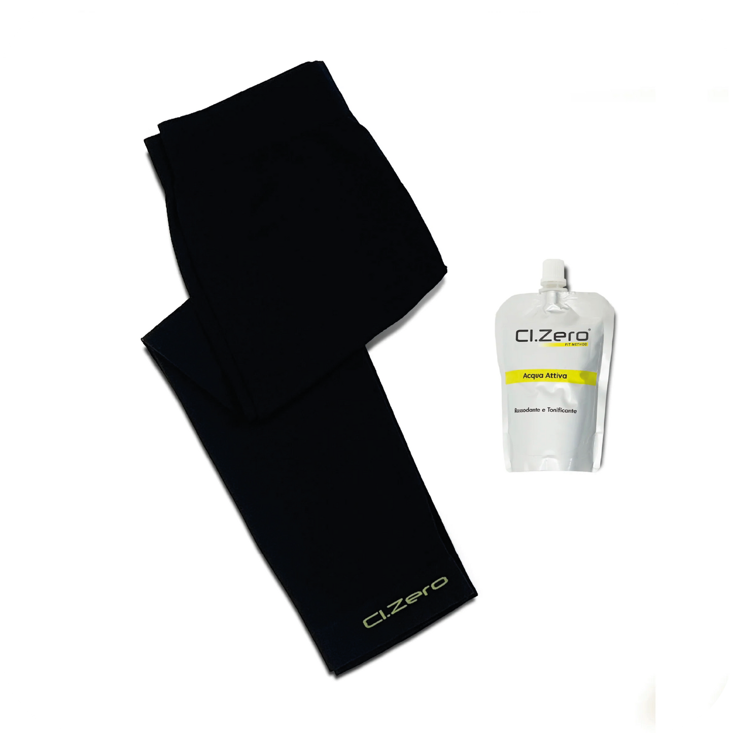 CI.Zero Fit Method kit contenente una monodose di acqua attiva e il legging funzionale