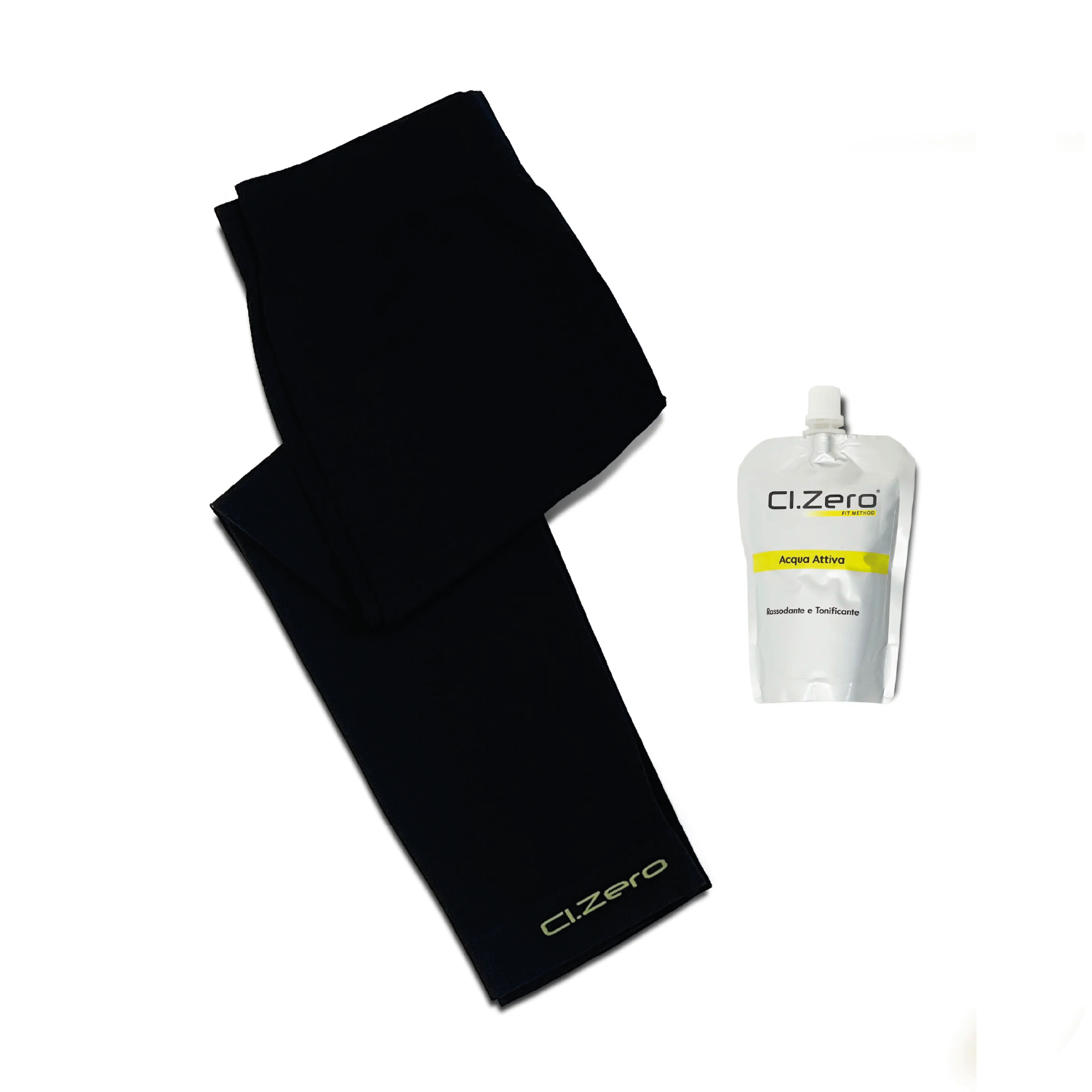 CI.Zero Fit Method kit contenente una monodose di acqua attiva e il legging funzionale